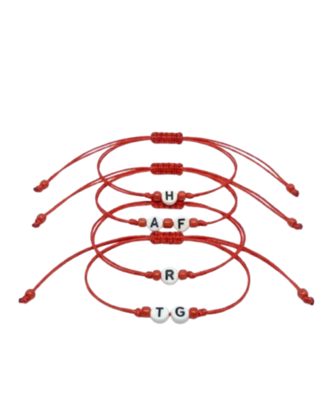 Manillas con la inicial